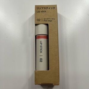 Muji Pink Beige Lipstick 02